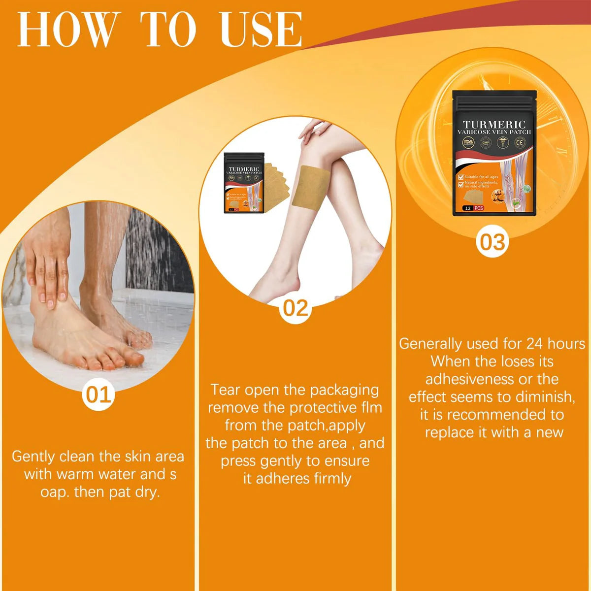 VeinPatch™ - Instant Relief in Varicose Vein